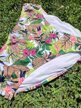 Modcloth - The Franky Pineapple Tropical Bikini Swim Bottom - NWT/Never Worn!